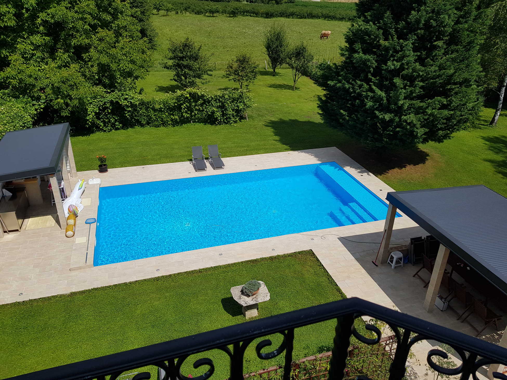 Pool im Garten Erfahrungen eines Kunden